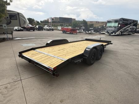 New 2027 Big Tex 70CH-18BKDT2B Flatbed Trailer