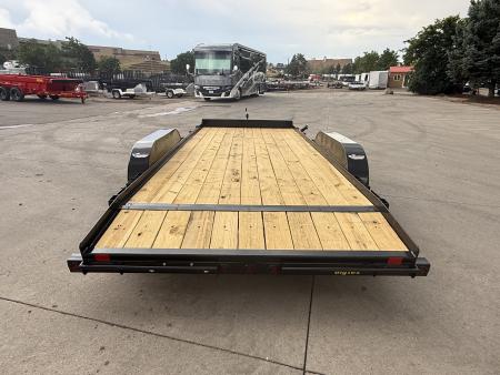 New 2027 Big Tex 70CH-18BKDT2B Flatbed Trailer