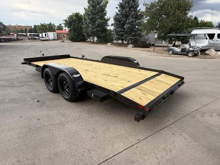 New 2027 Big Tex 70CH-18BKDT2B Flatbed Trailer