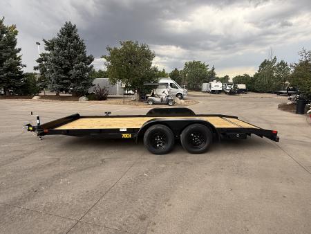 New 2027 Big Tex 70CH-18BKDT2B Flatbed Trailer