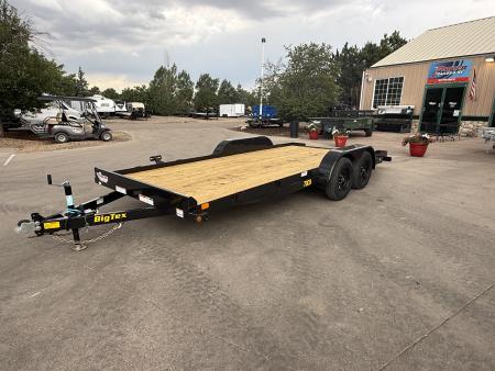 New 2027 Big Tex 70CH-18BKDT2B Flatbed Trailer