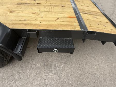 New 2027 Big Tex 70CH-18BKDT2B Flatbed Trailer