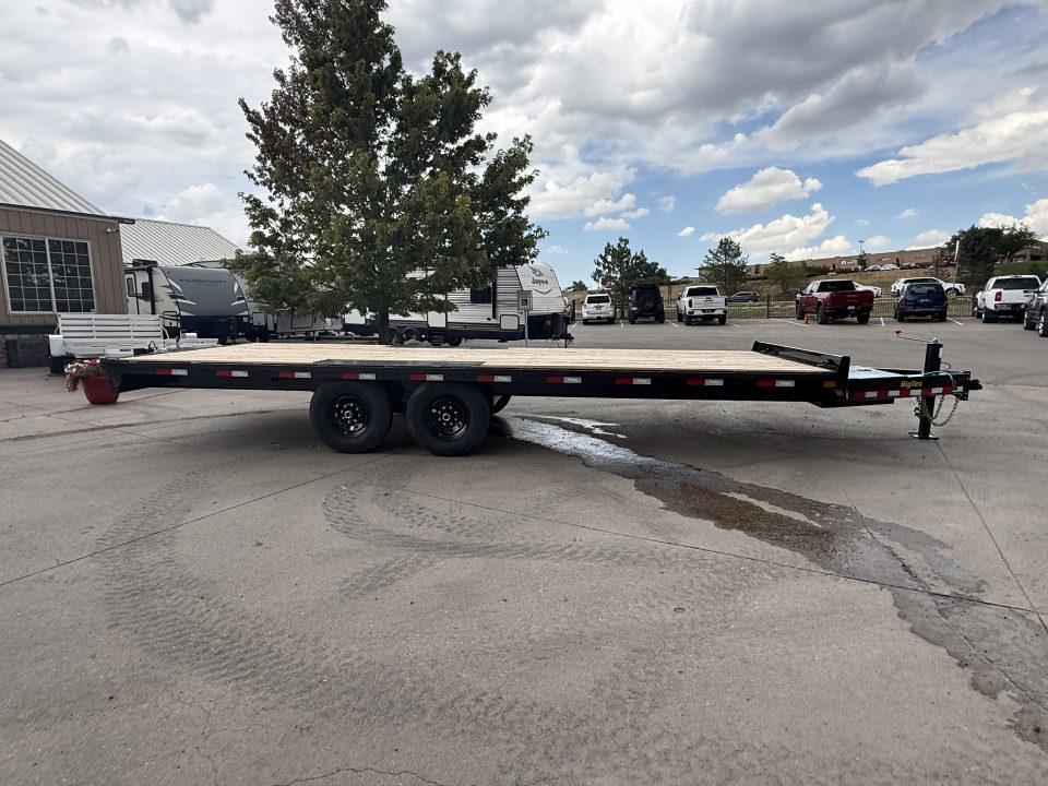 New 2026 Big Tex 14OA-22STA-S8BK Flatbed Trailer