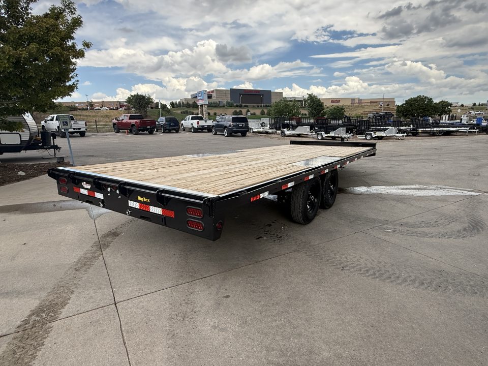 New 2026 Big Tex 14OA-22STA-S8BK Flatbed Trailer