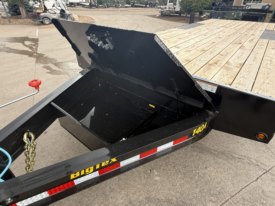 New 2026 Big Tex 14OA-22STA-S8BK Flatbed Trailer