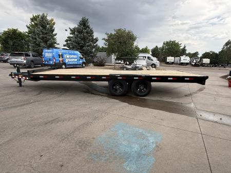 New 2026 Big Tex 14OA-22STA-S8BK Flatbed Trailer