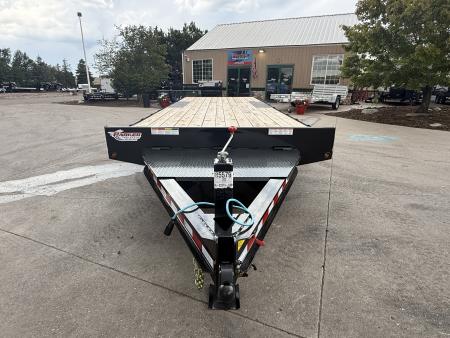 New 2026 Big Tex 14OA-22STA-S8BK Flatbed Trailer