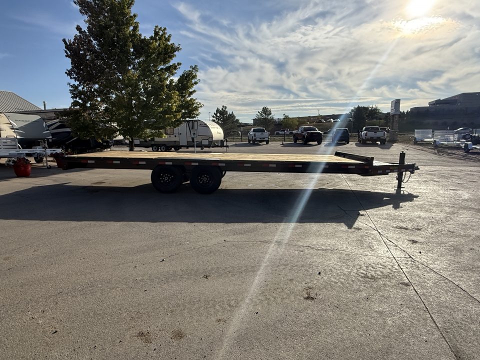 New 2026 Big Tex 14OA-24STA-S8BK Flatbed Trailer