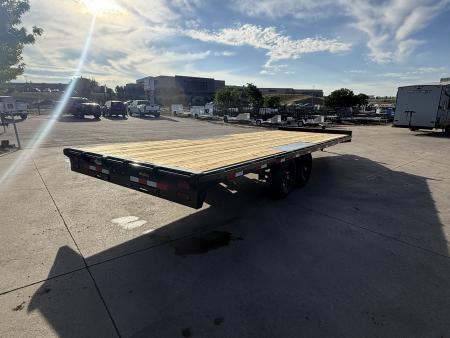 New 2026 Big Tex 14OA-24STA-S8BK Flatbed Trailer