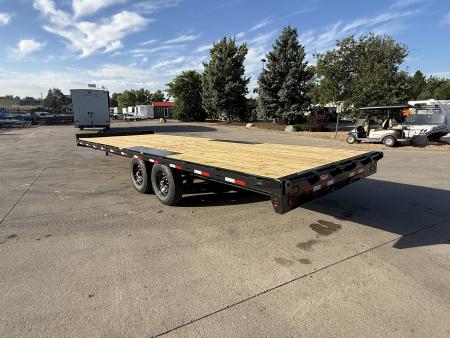 New 2026 Big Tex 14OA-24STA-S8BK Flatbed Trailer