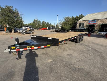 New 2026 Big Tex 14OA-24STA-S8BK Flatbed Trailer