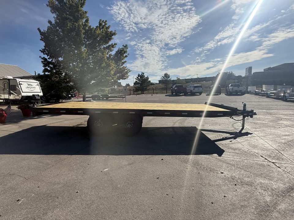 New 2026 Big Tex 14OE-20STA-S8BK Flatbed Trailer