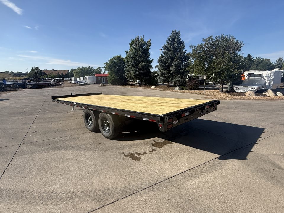 New 2026 Big Tex 14OE-20STA-S8BK Flatbed Trailer
