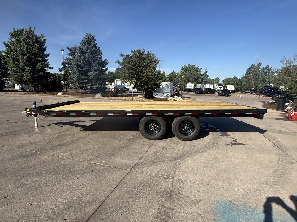 New 2026 Big Tex 14OE-20STA-S8BK Flatbed Trailer