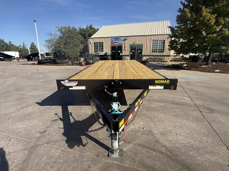 New 2026 Big Tex 14OE-20STA-S8BK Flatbed Trailer