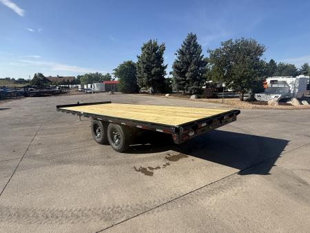 New 2026 Big Tex 14OE-20STA-S8BK Flatbed Trailer