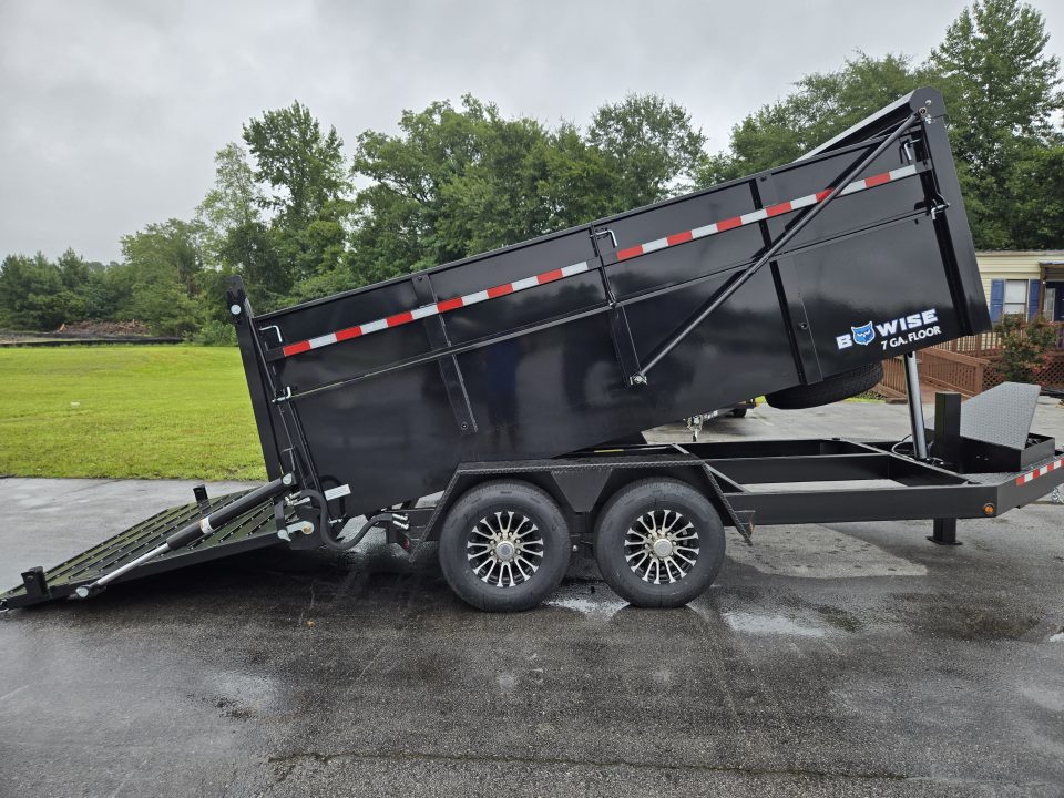 New 2027 BWISE DUT14-15 15.4K W/TARP Dump Trailer