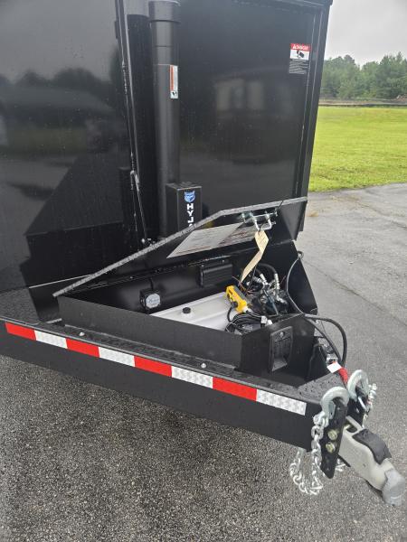 New 2027 BWISE DUT14-15 15.4K W/TARP Dump Trailer
