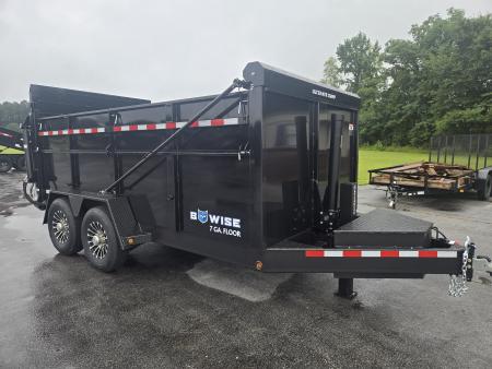 New 2027 BWISE DUT14-15 15.4K W/TARP Dump Trailer