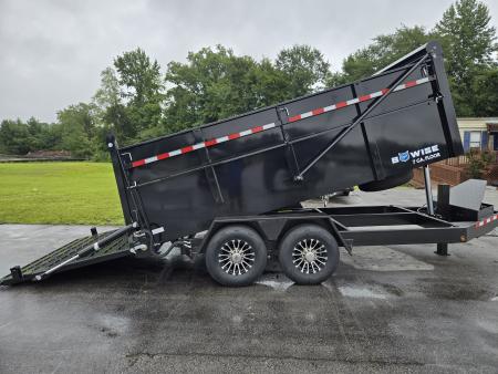 New 2027 BWISE DUT14-15 15.4K W/TARP Dump Trailer