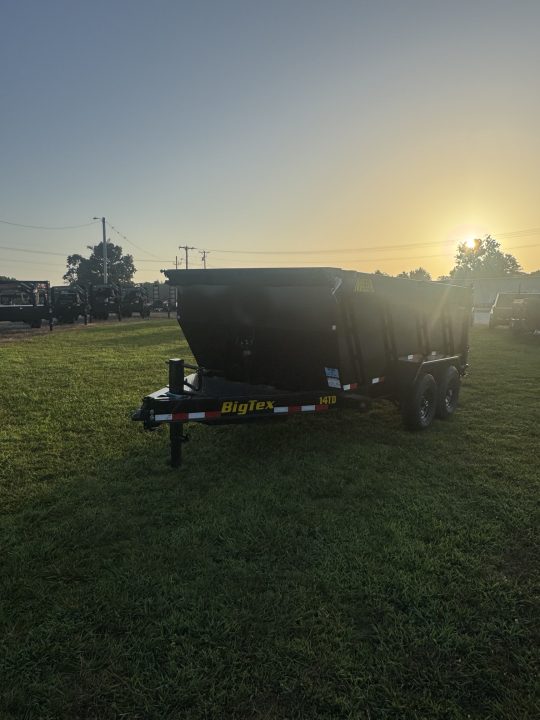 New 2027 Big Tex Trailers 14TD TANDEM TELESCOPIC DUMP W/ 4' SIDES/ 7GA FLOOR/ 83X14 Dump Trailer