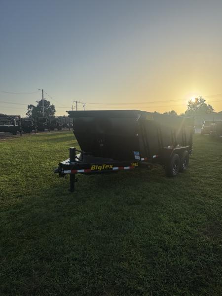 New 2027 Big Tex Trailers 14TD TANDEM TELESCOPIC DUMP W/ 4' SIDES/ 7GA FLOOR/ 83X14 Dump Trailer