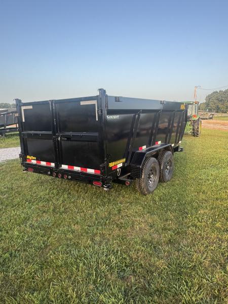 New 2027 Big Tex Trailers 14TD TANDEM TELESCOPIC DUMP W/ 4' SIDES/ 7GA FLOOR/ 83X14 Dump Trailer