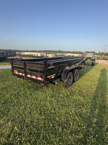 New 2026 Big Tex Trailers 14TD 83x16 Telescopic Dump Trailer W/2' Sides WITH HYDRO JACK WITH SPRING ARM TARP / SOLAR /14 PLY TIRES Dump Trailer