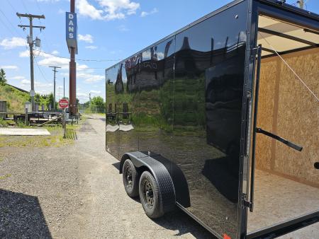 New 2027 Discovery Trailers Rover ET 7x16 Enclosed Cargo Trailer #31155 Cargo / Enclosed Trailer