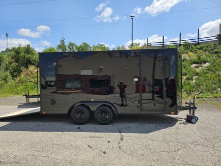 New 2027 Discovery Trailers Rover ET 7x16 Enclosed Cargo Trailer #31155 Cargo / Enclosed Trailer