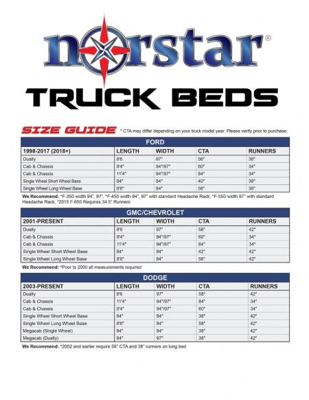 New 2027 Norstar ST0848440 Truck Bed