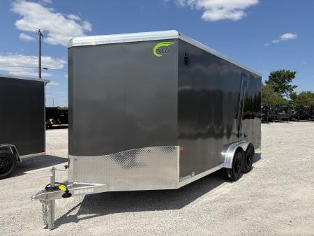 New 2027 NEO Trailers NAM1675TR86 (7.5' X 16') 7K V-Nose Enclosed Motorcycle Trailer