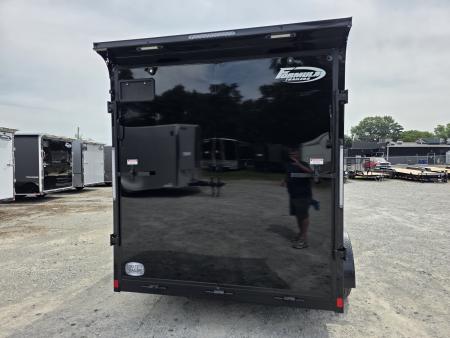 New 2027 Formula Trailers 7X14 BLACKOUT SCREWLESS ENCLOSED CARGO ENCLOSED TRAILER 7' INSIDE HEIGHT DRINGS RAMP DOOR 7 X 14 Cargo / Enclosed Trailer