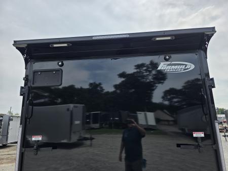New 2027 Formula Trailers 7X14 BLACKOUT SCREWLESS ENCLOSED CARGO ENCLOSED TRAILER 7' INSIDE HEIGHT DRINGS RAMP DOOR 7 X 14 Cargo / Enclosed Trailer
