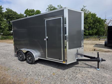 New 2027 Formula Trailers 7X14 SCREWLESS ENCLOSED CARGO ENCLOSED TRAILER 7' INSIDE HEIGHT DRINGS RAMP DOOR 7 X 14 Cargo / Enclosed Trailer