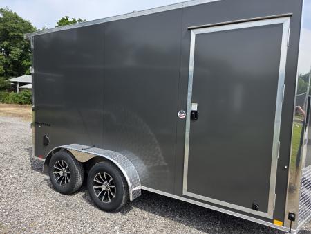 New 2027 Formula Trailers 7X14 SCREWLESS ENCLOSED CARGO ENCLOSED TRAILER 7' INSIDE HEIGHT DRINGS RAMP DOOR 7 X 14 Cargo / Enclosed Trailer