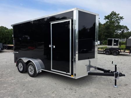 New 2027 Formula Trailers 7X14 SCREWLESS ENCLOSED CARGO ENCLOSED TRAILER 7' INSIDE HEIGHT DRINGS RAMP DOOR 7 X 14 Cargo / Enclosed Trailer