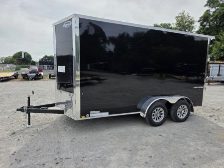 New 2027 Formula Trailers 7X14 SCREWLESS ENCLOSED CARGO ENCLOSED TRAILER 7' INSIDE HEIGHT DRINGS RAMP DOOR 7 X 14 Cargo / Enclosed Trailer