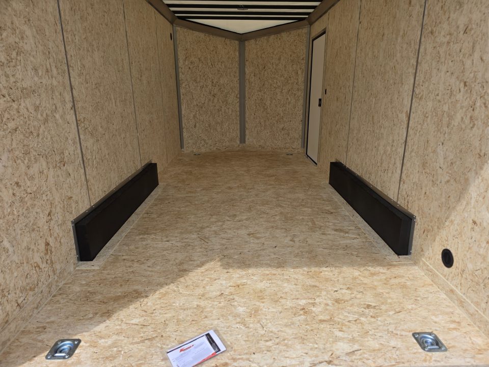New 2027 Formula Trailers 7.5X16 UTV SXS SCREWLESS 080 BLACKOUT TRIM GOLF CART 7.5 X 16 Cargo / Enclosed Trailer