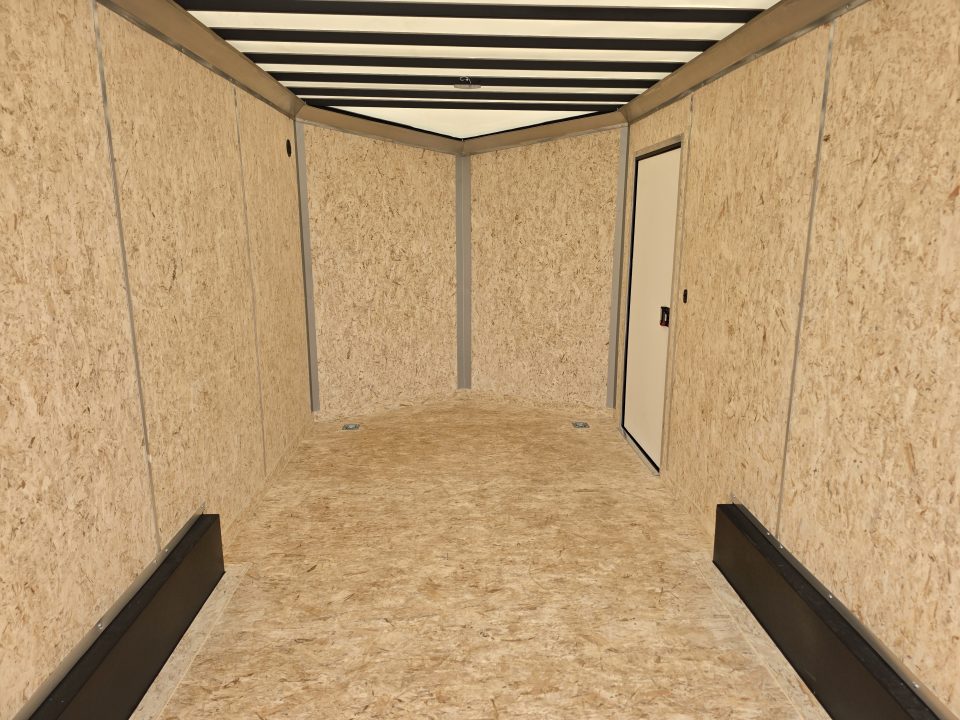 New 2027 Formula Trailers 7.5X16 UTV SXS SCREWLESS 080 BLACKOUT TRIM GOLF CART 7.5 X 16 Cargo / Enclosed Trailer