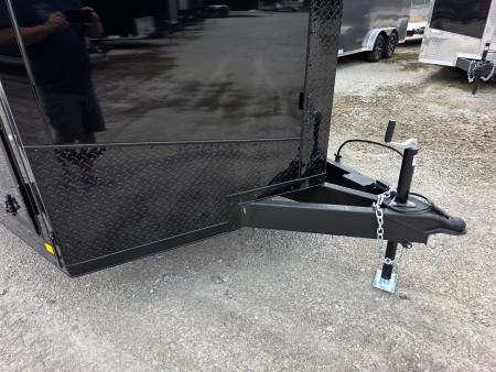 New 2027 Formula Trailers 7.5X16 UTV SXS SCREWLESS 080 BLACKOUT TRIM GOLF CART 7.5 X 16 Cargo / Enclosed Trailer