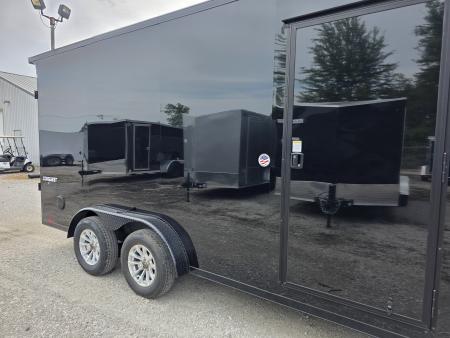 New 2027 Formula Trailers 7.5X16 UTV SXS SCREWLESS 080 BLACKOUT TRIM GOLF CART 7.5 X 16 Cargo / Enclosed Trailer