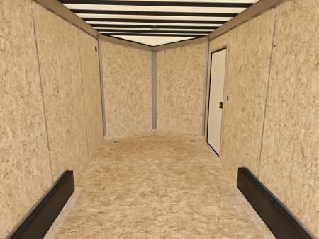 New 2027 Formula Trailers 7.5X16 UTV SXS SCREWLESS 080 BLACKOUT TRIM GOLF CART 7.5 X 16 Cargo / Enclosed Trailer