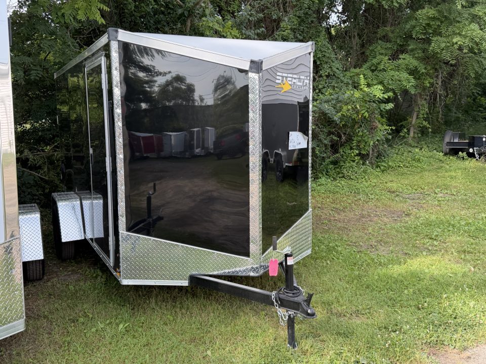 New 2026 Stealth Mustang 6 x 12 Enclosed Trailer w/ Ramp (Single) Cargo / Enclosed Trailer NEW MODEL - Screwless and Light Lid Roofing !!