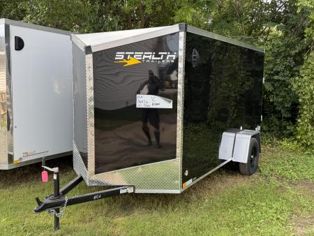 New 2026 Stealth Mustang 6 x 12 Enclosed Trailer w/ Ramp (Single) Cargo / Enclosed Trailer NEW MODEL - Screwless and Light Lid Roofing !!