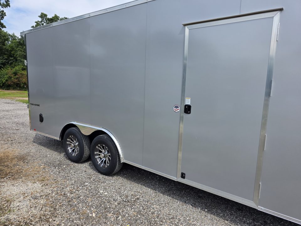 New 2027 Formula Trailers 8.5X20 10K GVWR 080 SCREWLESS EXTERIOR 7' INSIDE ALUMINUM WHEELS UTV SXS CAR 8.5 X 20 Cargo / Enclosed Trailer