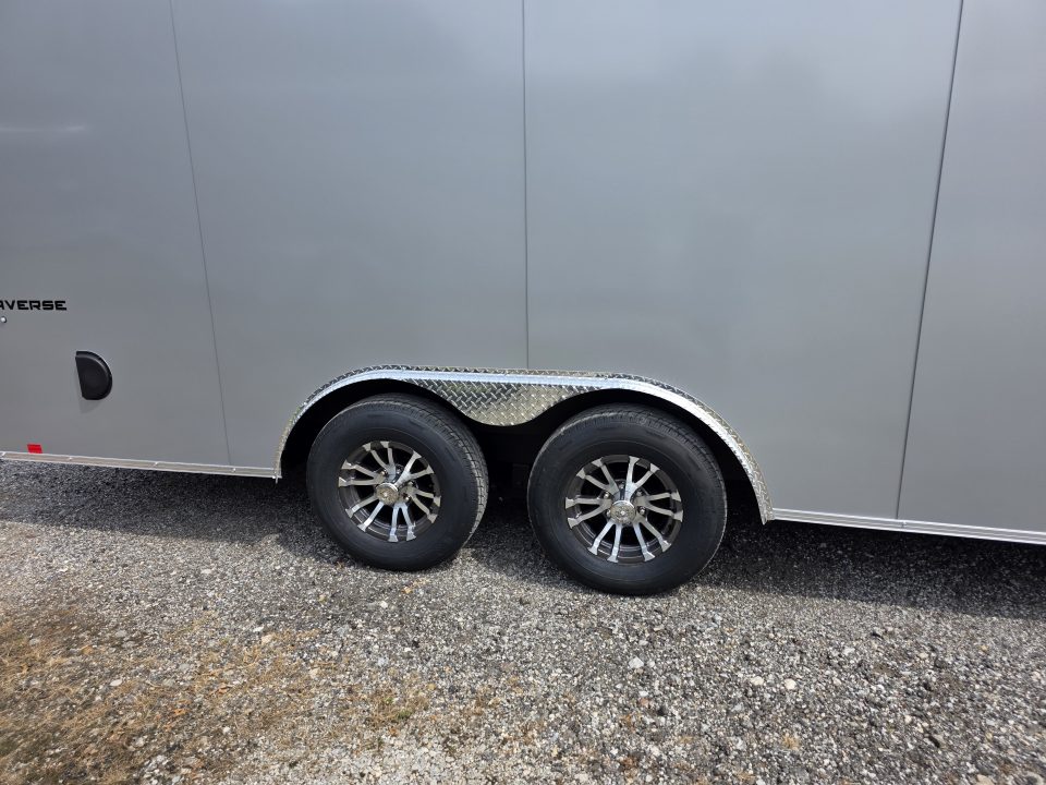 New 2027 Formula Trailers 8.5X20 10K GVWR 080 SCREWLESS EXTERIOR 7' INSIDE ALUMINUM WHEELS UTV SXS CAR 8.5 X 20 Cargo / Enclosed Trailer