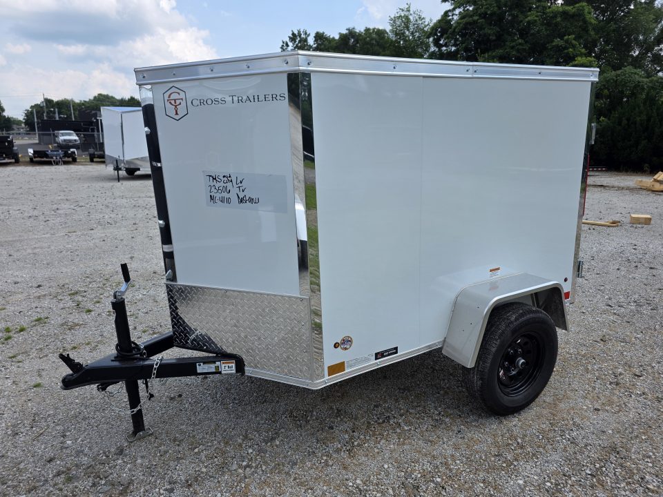 New 2027 Cross Trailers 4X6 Cargo / Enclosed Trailer