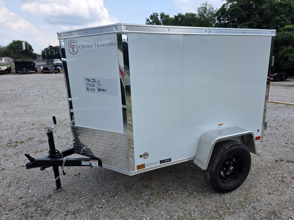 New 2027 Cross Trailers 4X6 Cargo / Enclosed Trailer