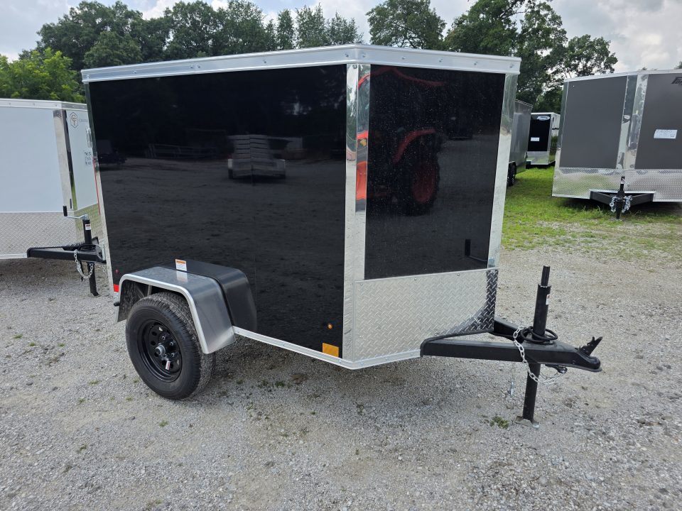 New 2027 Cross Trailers 4X6 Cargo / Enclosed Trailer